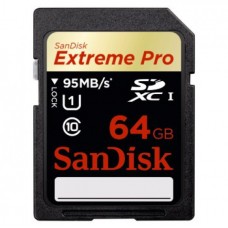 SanDisk (173369) 64 GB SDXC UHS-I Extreme Pro 95MB/S memórikártya  