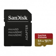 SanDisk (173363)  64 GB micro SHXC Extreme 90MB/s memóriakártya, + adapter+ Rescue Pro Deluxe