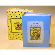 (KÉSZLETKISÖPRÉS, UTOLSÓ DARABOK) Poly 9x13/100 könyvalbum (35100) többféle mintával 48 db/karton