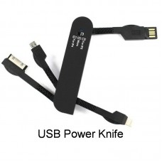 Sunpak USB Power Knife univerzális csatlakozó adapter,fekete színben