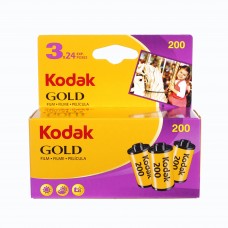 Kodak Gold GB 200 135-24x3 színes negatív filmcsomag 