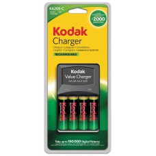 Kodak K620E akkumulátor töltő+4db 2100mAh Ni-Mh akkumulátor